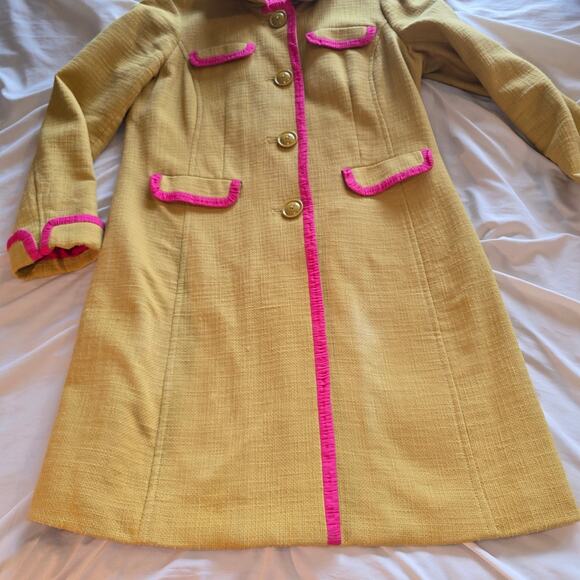 Rare BODEN Women's Coat Retro Style 50s 60s - EUC- UK 16/US 12 Cotton Lined EUC - Picture 4 of 13